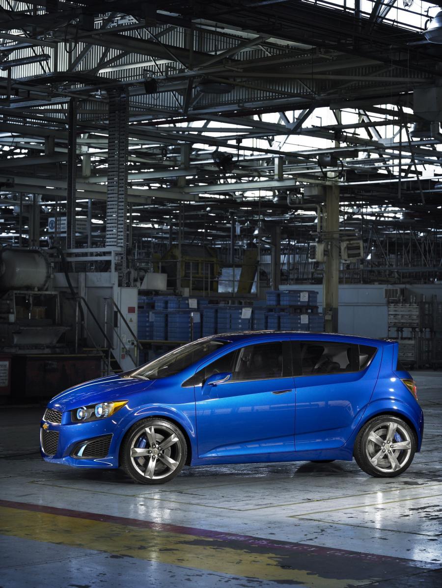  Chevrolet Aveo RS Concept 2010 года  (фото 32 из 66)